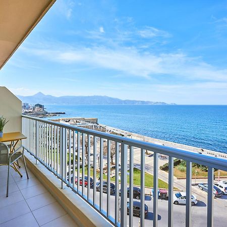 Crete - Heraklion Sea View Apartment 1 المظهر الخارجي الصورة