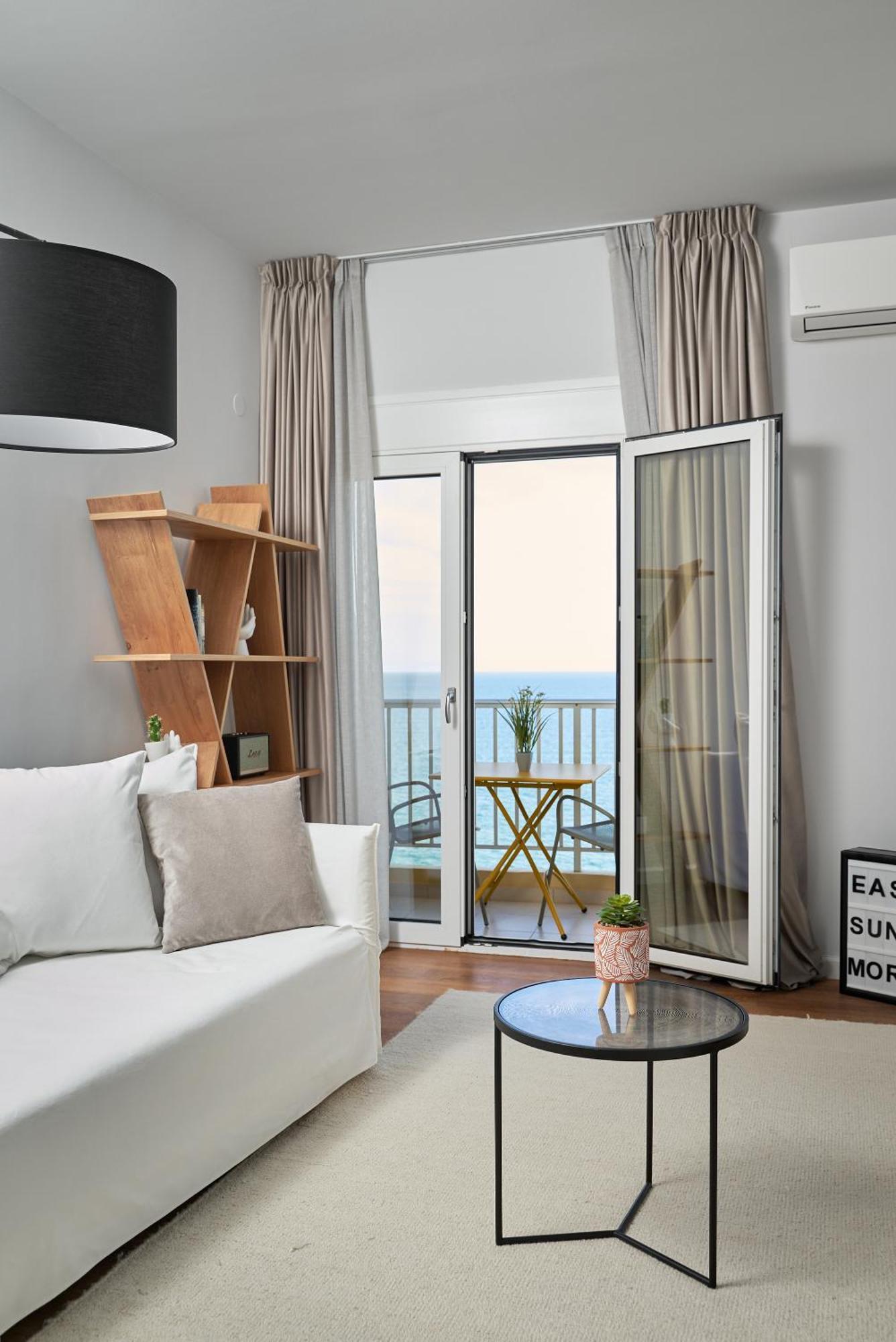 Crete - Heraklion Sea View Apartment 1 المظهر الخارجي الصورة